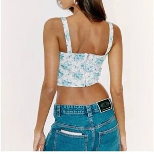 With Jean Cindy corset top NWT